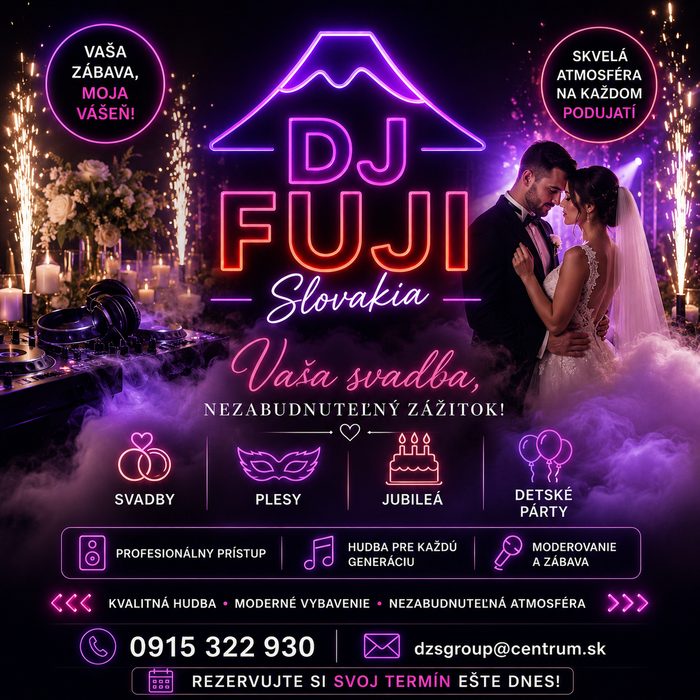 DJ FUJI na svadbách